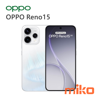 OPPO Reno 15 極光白